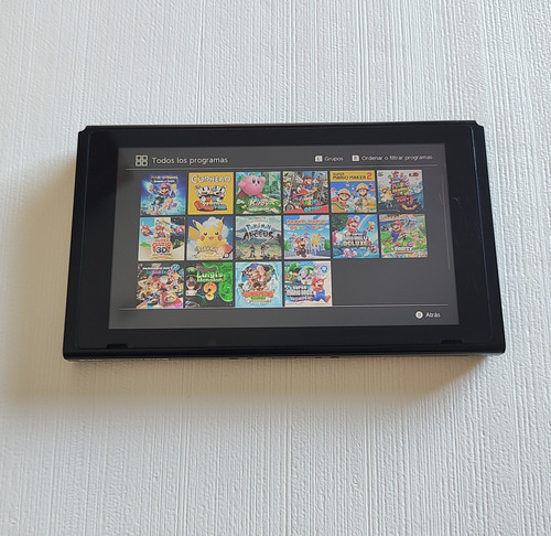Nintendo Switch Flasheada Solo Tableta 