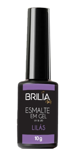 Brilia Nails Esmalte Em Gel 10g - 1 Unidade