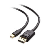 Cable Mini Displayport A Displayport, 3 Pies/negro