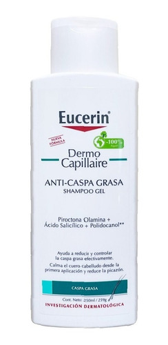 Shampoo Eucerin X 250ml. - Caspa Grasa - mL a $440