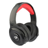 Redragon Audífonos Gamer Pelops H818 Inalámbrico 3.5mm Rojo