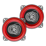 Soundstream Bocinas Automovil 4 Pulgadas 2-vias Wrx-40 Full Range Color Rojo