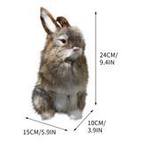 Simulación De Pascua De Q Plush Toys, Modelo De Conejo, Simu