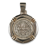 Medalla De San Benito En Plata Y Oro