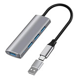 Hub Usb C, Adaptador Usb C Multipuerto, Adaptador Usb C