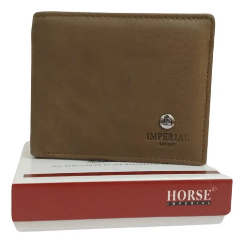 Cartera Para Hombre 100% Piel Horse Imperial