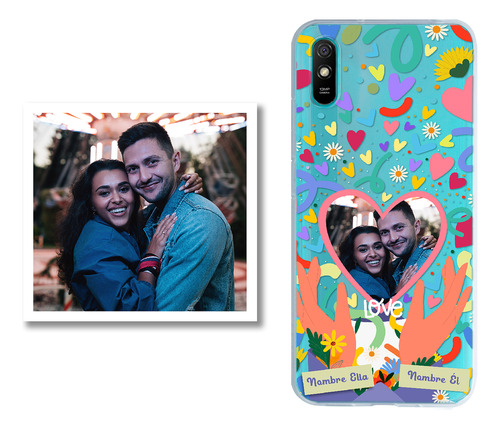 Funda Para Xiaomi Corazon Personalizada Con Tu Foto Favorita