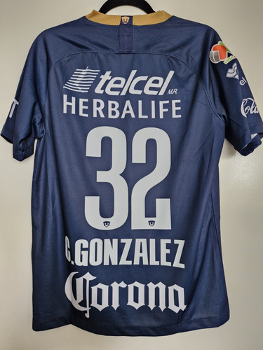 Jersey Pumas Unam Tercero 2019 Small / Carlos Gonzalez 32