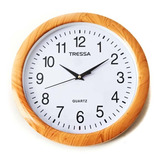 Reloj De Pared Tressa T-rp101 Beige 27cm