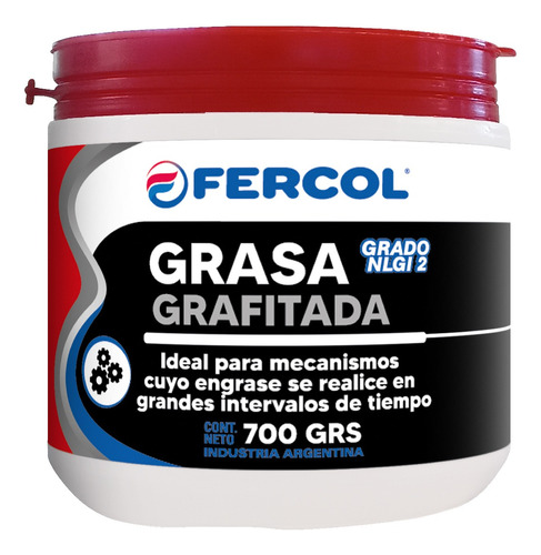 Grasa Fercol Grafitada X 700 Gr