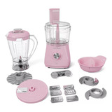 Multiprocessador Britânia Bmp1100rs 12 Em 1 Rosa 1000w 110v