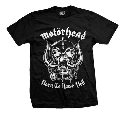 Remera Motorhead   Born To Raise Hell 