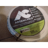 Cable Argencable 2,5mm X 100mts. 