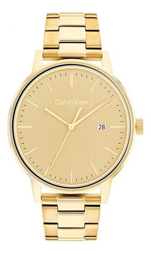 Reloj Para Hombre Calvin Klein Linked 25200056 Dorado