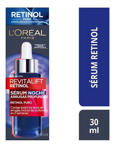 Loreal Serum Retinol Puro - mL a $1804