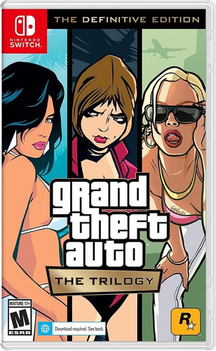 Grand Theft Auto The Trilogy Gta Trilogy Nintendo Switch