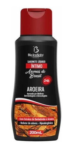 Sabonete Íntimo Aroeira Hipoalergênico Bio Instinto Amoras B