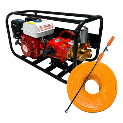 Fumigadora Manual Kawano 6.5 HP con Manguera de 100 m y Base Metálica | Envío gratis