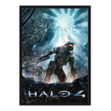 Cuadro Enmarcado - Póster Videojuego Halo 4