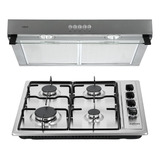 Combo 2 X 1 Parrilla + Campana Axcent Kitchen + Envío Gratis Color Acero Inoxidable