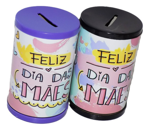 100 Cofrinhos Personalizados Dia Das Mães Lembrancinhas