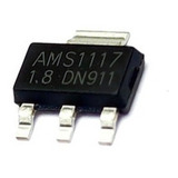 10 X Ams1117 1.8v 1a 800ma Regulador De Voltaje Ic