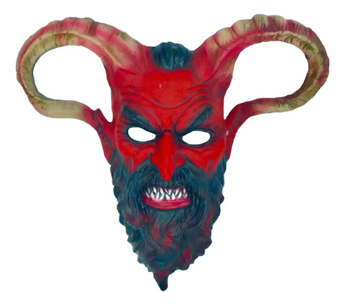 Máscara Diablo Angel Disfraz Halloween Cosplay Demonio Cuern