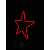 Luminária Painel Neon Led Estrela Pequena Arvore De Natal 