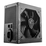 Fonte Gamer Atx 650 Para Computador Msi Mag 650w 80 Plus