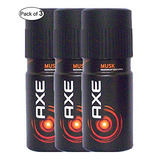 Axe Almizcle Desodorante Corporal (150ml) (pack De 3)