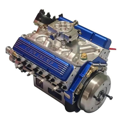 Wang Kit De Motor V8 Escala Con Bloque Pequeño Gasolina Z+ | Meses sin interés