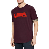 Under Armour Camiseta Versa Para Hombre, Rojo Granate Oscuro