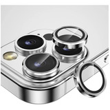 Vidrio Protector Lente De Camara Para iPhone 15 Pro Silver 