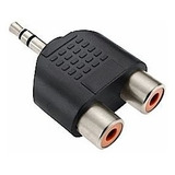 Adaptador P2 Macho X 2 Rca Fêmea Estéreo Blistera