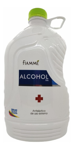 Alcohol Antiséptico Fiamme 70% Con Invima Galon 3785 Ml