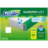 Recambio De Paño Humedo Swiffer Sweeper  60 Unidades