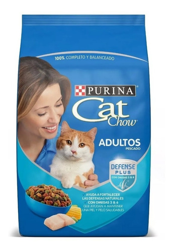 Cat Chow Adulto Pescado 3kg Tpª