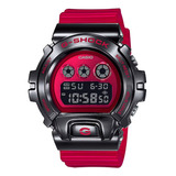 Reloj Para Hombre G-shock  6900 Gm-6900b-4dr Rojo