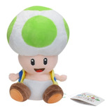 Peluche Toad Verde Nintendo 20 Cm Super Mario Bros