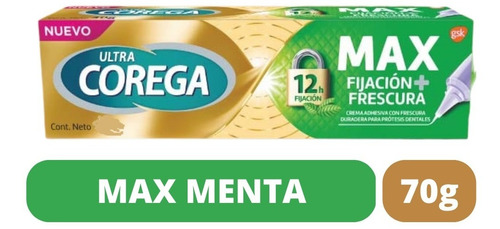 Corega Ultra Maxima Fijacion + Frescura 70gr