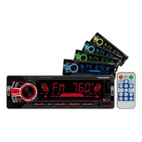 Tape Automotivo Radio 1 Din Roadstar Rs2751br Bt Usb Forte