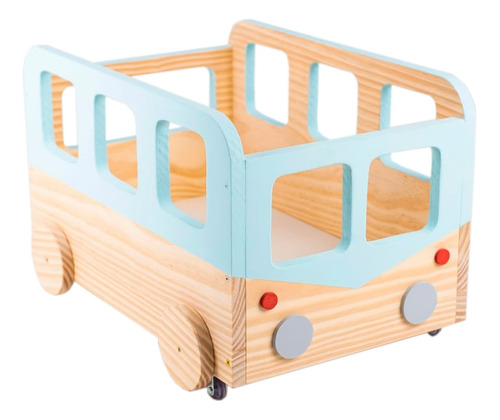 Caixa De Brinquedos Kombi Toy Box, Organizador Temático