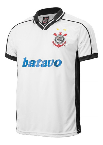 Camisa Corinthians Retrô Brasileiro 1999 Masculina Oficial