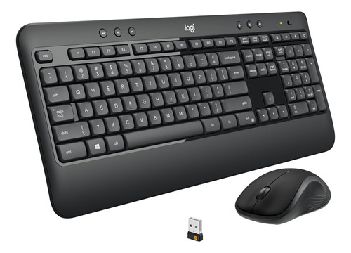 Teclado Y Mouse Inalámbrico Logitech Mk540 ,negro (ver 2024)