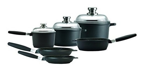 Eurocast Por Berghoff Chef Set Con 3 Tapas | Cerámica Y Tita