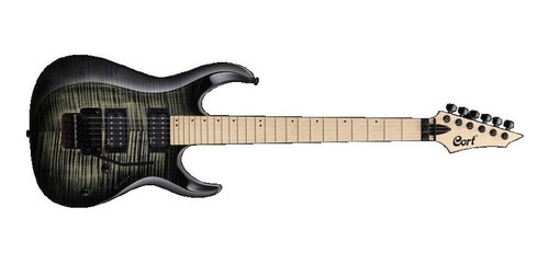 Guitarra Eléctrica Cort X300-blb Emg Hz Hot 70 Floyd Rose Es