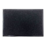 Tapete 60x40cm Carpet Mat Acanalado Pisitto 1611014 -negro