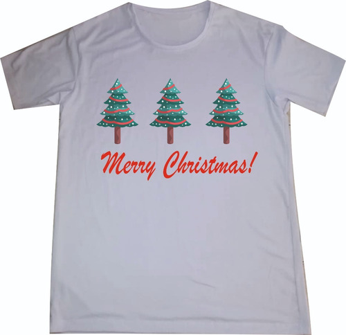 Camisetas Navideñas Navidad Arbolitos De Navidad Mod 2