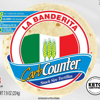 La Banderita Tortillas Harina Keto Carb Counter 8pzas 336g | MercadoLibre