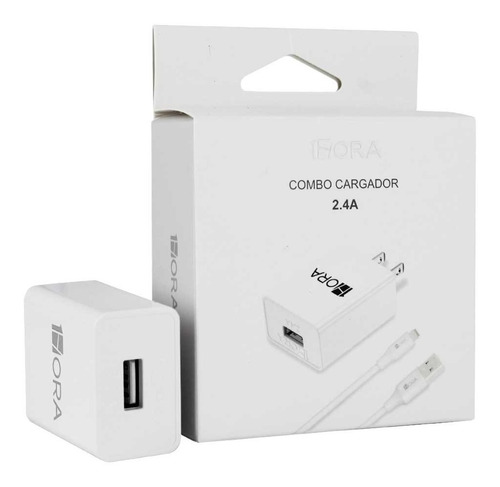 50 Pz Combo Cargador Para Ip Carga Rápida 2.4a 1hora Mayoreo